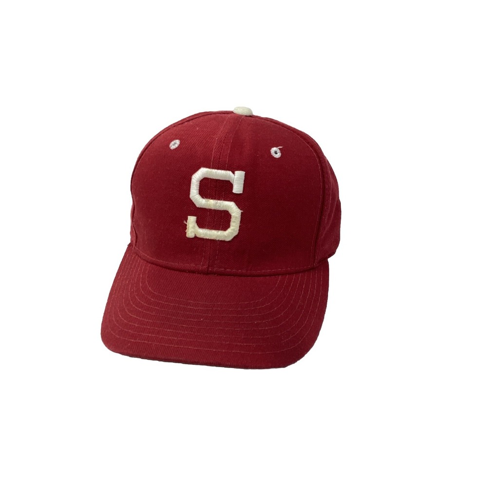 Vtg Stanford New Era Baseball Football Cap Hat 30% Wool Embroidered Size 6 3/4